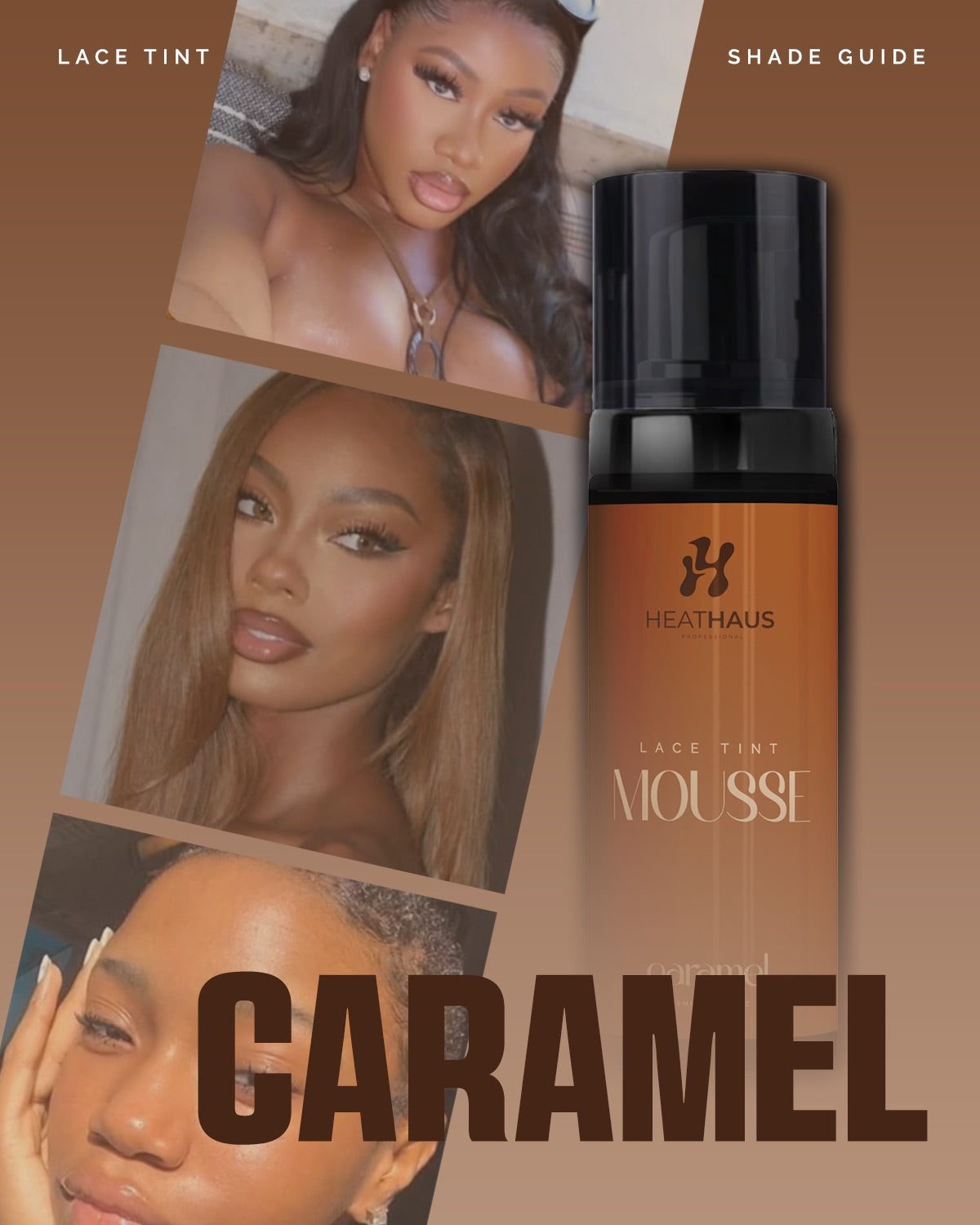LACE TINT MOUSSE CARAMEL 200ML
