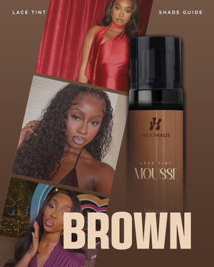 LACE TINT MOUSSE BROWN 200ML